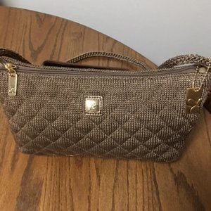 Vintage Lina Gold Metallic Purse NWOT